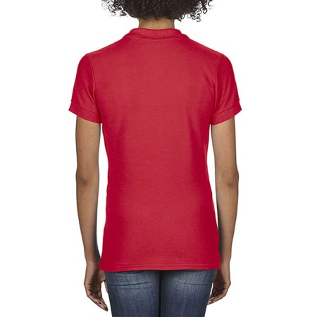 Γυναικείο πόλο M 64800L Red back 2